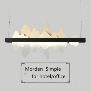 Project Customized Creative ins Style Simple Modern LED Acrylic Pendant  Lamp