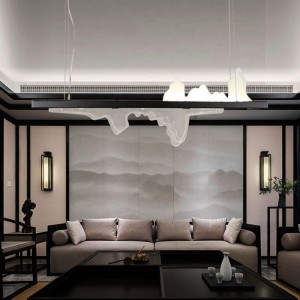 Project Customized Creative ins Style Simple Modern LED Acrylic Pendant  Lamp