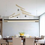 Customized Individual LED 48W  iron pendant lamp post-modern simple living room hanging lamp