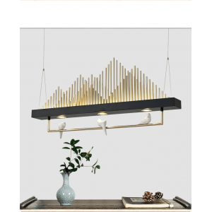 wholesale customized modern led luxury metal chandelier pendant creative lamp for living room