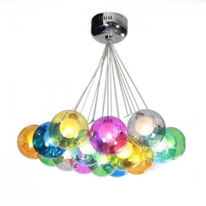 Glass Ball Chandelier Decoration Pendent Light for living room, dinning room, shop