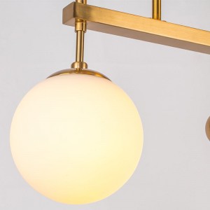 Classic Glass E27 Branch Chandelier Pendant light Decorate 4 balls