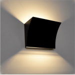 Up Down Lighting 12*1w*2 Aluminum Cube Outdoor Wall Mount LED Light