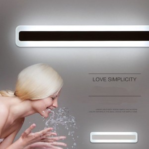 Modern simple bathroom mirror lamp waterproof led mirror light