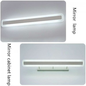 Modern simple bathroom mirror lamp waterproof led mirror light