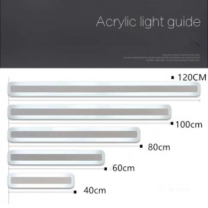 Modern simple bathroom mirror lamp waterproof led mirror light