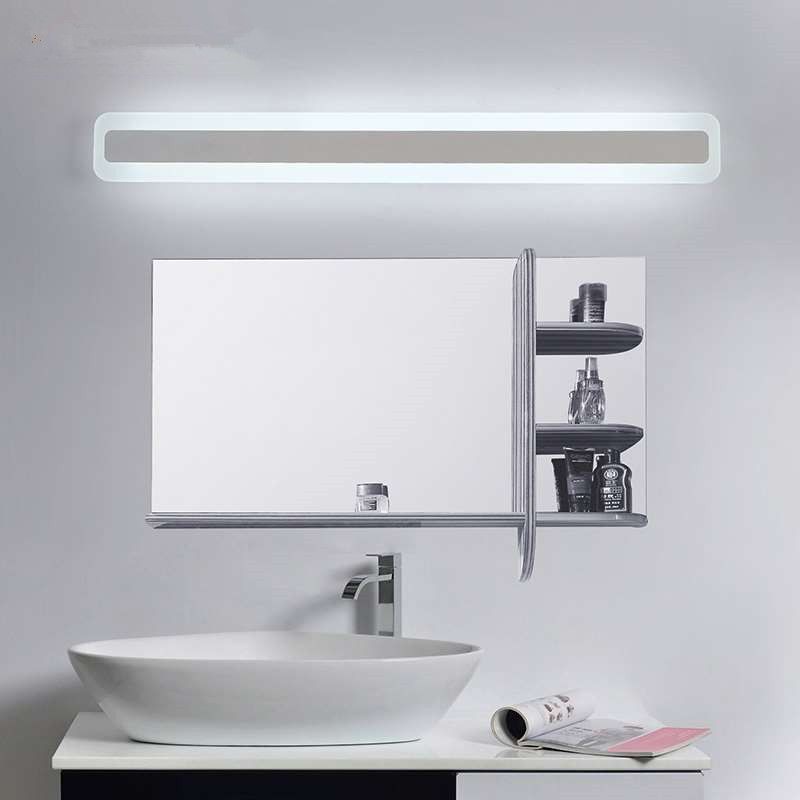 Modern simple bathroom mirror lamp waterproof led mirror light