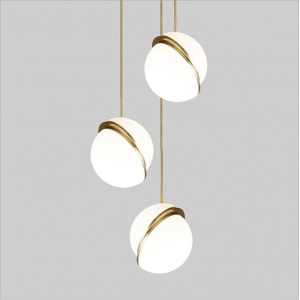 Nordic acrylic bubble ball chandeliers pendant lights lighting for decor