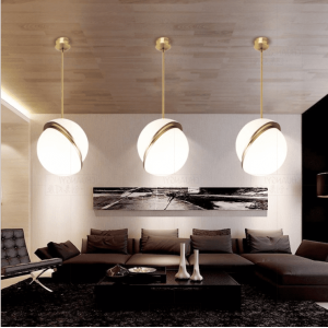 Nordic acrylic bubble ball chandeliers pendant lights lighting for decor