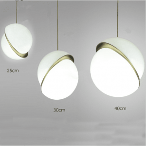 Nordic acrylic bubble ball chandeliers pendant lights lighting for decor