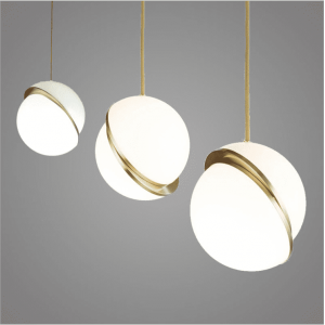 Nordic acrylic bubble ball chandeliers pendant lights lighting for decor