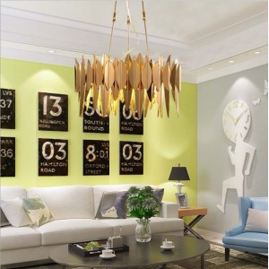 LED pendant light Leaf brubeck chandelier Brubeck suspension lamps for project
