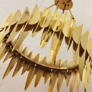 LED pendant light Leaf brubeck chandelier Brubeck suspension lamps for project