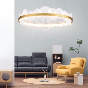 Modern home decor round ceiling light le...