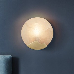 Traditional simple creative E14 cooper round wall lamp in kids room /hotel/project