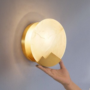 Traditional simple creative E14 cooper round wall lamp in kids room /hotel/project