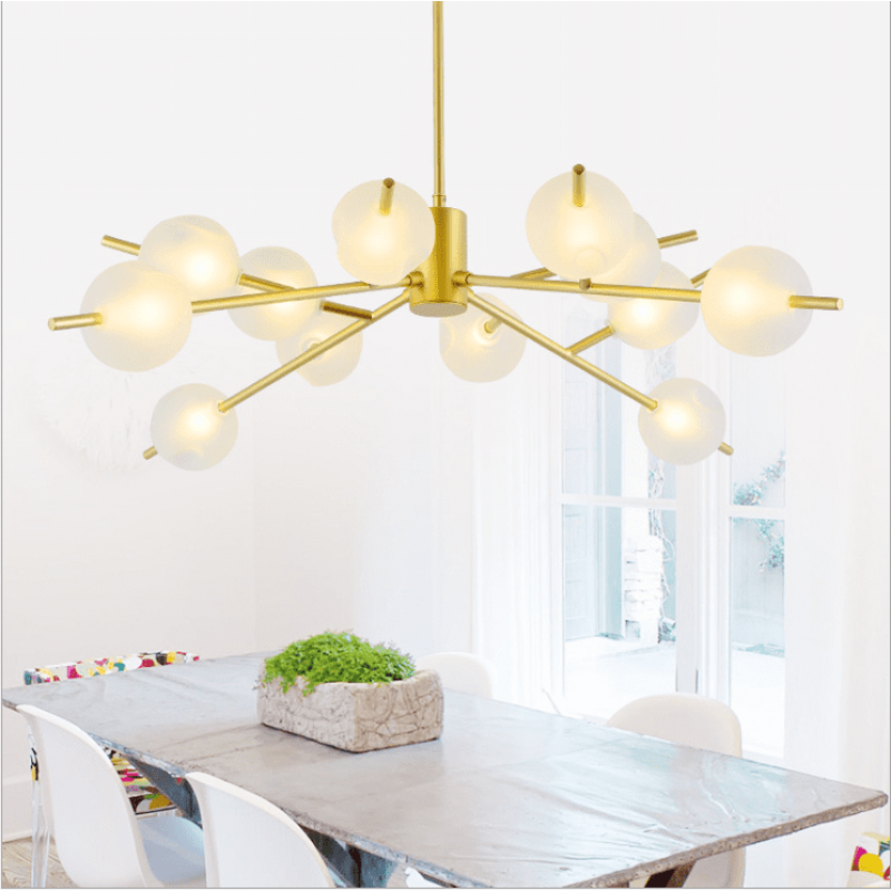 factory modern DNA brass glass 16 hanging glass ball LED G9 chandelier fixture pendant light factory modern DNA brass glass 16 hanging glass ball LED G9 chandelier fixture pendant light