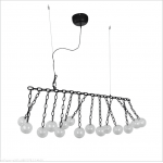 Nordic Desgin Hotel Restaurant Housing Large Chandelier 13 Glass Globe Pendant Light