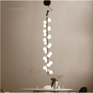 25 lights contemporary Indoor Decoration fancy G9 LED modern chandelier pendant light for hotel
