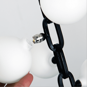 25 lights contemporary Indoor Decoration fancy G9 LED modern chandelier pendant light for hotel