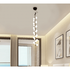 25 lights contemporary Indoor Decoration fancy G9 LED modern chandelier pendant light for hotel