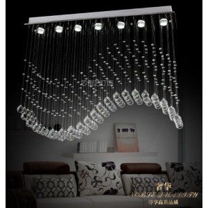 Modern Lighting Crystal Chandelier Ceiling Pendant Lighting Lamp For Home
