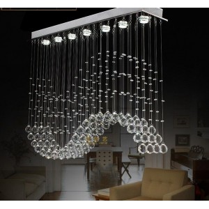 Modern Lighting Crystal Chandelier Ceiling Pendant Lighting Lamp For Home