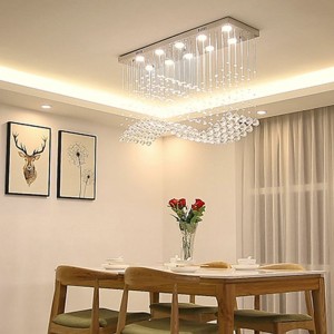 Modern Lighting Crystal Chandelier Ceiling Pendant Lighting Lamp For Home
