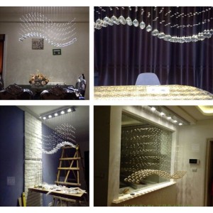 Modern Lighting Crystal Chandelier Ceiling Pendant Lighting Lamp For Home