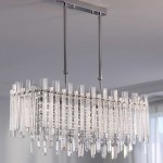 Modern latest design Hotel Decorative chrome metal K9 Crystal  Chandelier