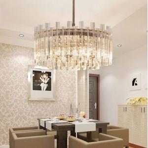 wholesale price low moq contemporary living room chandelier pendant lamp crystal  light
