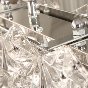 Modern lighting lamps fashion luxury bedroom glass crystal ceiling  lighting made in china