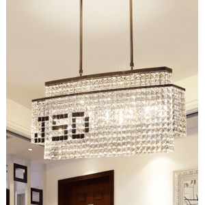 Modern k9 crystal chandelier led light for chandelier making teardrop crystal chandelier parts