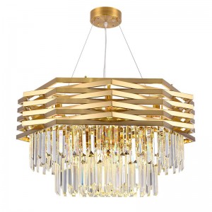 Luxury Modern Living Room Light Round Hotel Villa Crystal Chandeliers