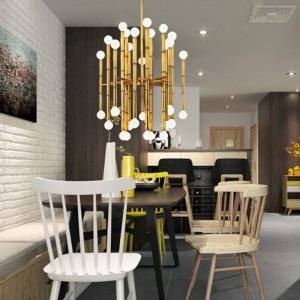 Decentralized packing China factory hotel room hanging ball unique pendant light lantern