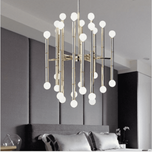 Decentralized packing China factory hotel room hanging ball unique pendant light lantern