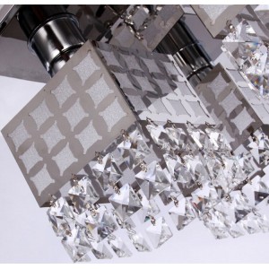 CE /Rohs/SAA/BIS/UL/ETL approved home decoration ceiling crystal light for sale