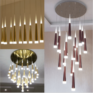 LED Mini Pendant LED Wine bar light Modern Acrylic suspension light Night club pendant lamp