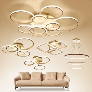 Modern Designer LED Ceiling Lights Customized Lighting Residential LED Light Fixtures