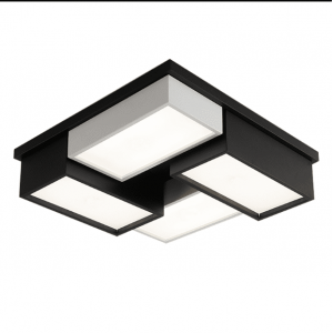 CE/ROHS/BIS/SAA/UL/ETL black&white contemporary led ceiling lamp for bedroom