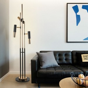 industrial decorative Adjustable  aluminum industrial floor lamp  for Study Living room