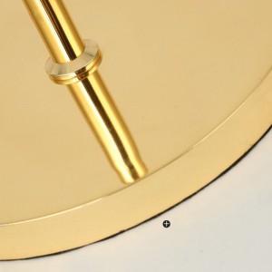 Creative House Interior Design Lamp Luxurious Bedroom Livingroom Decorative Lighting Shiny Gold Chrome Floor Light