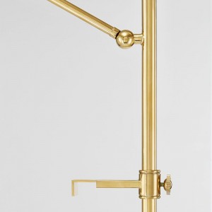 Post Modern Simple Luxury  Floor Lamps Gold Metal LED Floor Lights Villa Hotel Project Standing Lamps