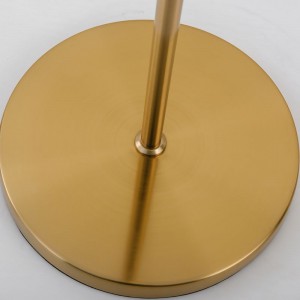 Modern Gold Metal Double-Heads Glass Ball Floor Lamps Home Lighting Floor Lamp Home Decor