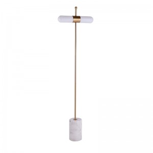 new products Marble round base floor lamp for luxury home/villa  decorative