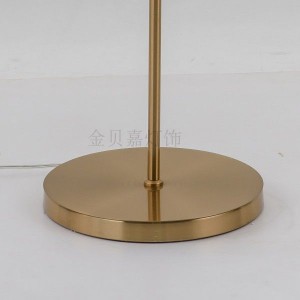 new products Marble round base floor lamp for luxury home/villa  decorative