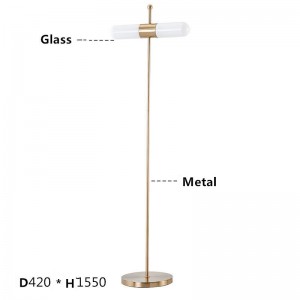 new products Marble round base floor lamp for luxury home/villa  decorative