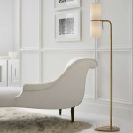 high quality modern decoration indoor gold metal Glass floor lamp with foot switch  for villa