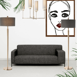 Hot Sell Wholesaler Iron Floor Lamp For Hotel Home Decor Lighting