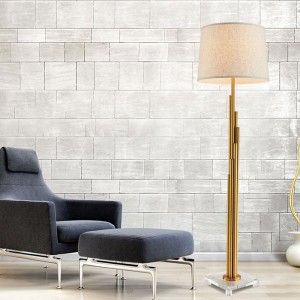 Home decoration standing lamp European Contemporary crystal floor lamp for hotel